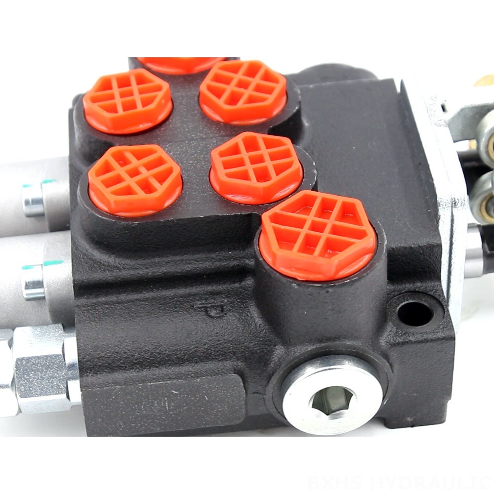 P40-2OT Manual and Joystick 2 Spool Monoblock Directional Valve detail image
