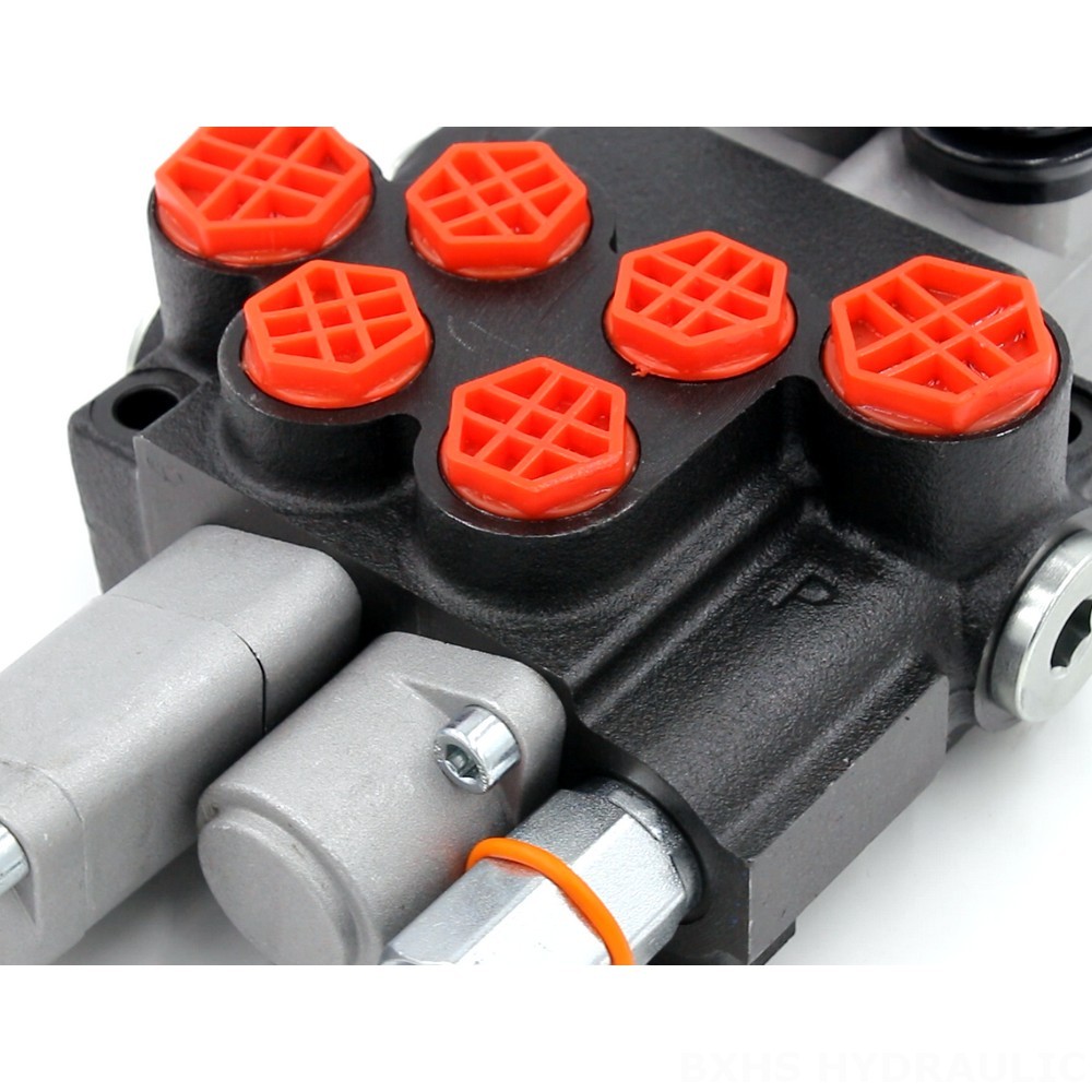 P40-AQF-G38-G12 Manual 2 Spool Monoblock Directional Valve detail image