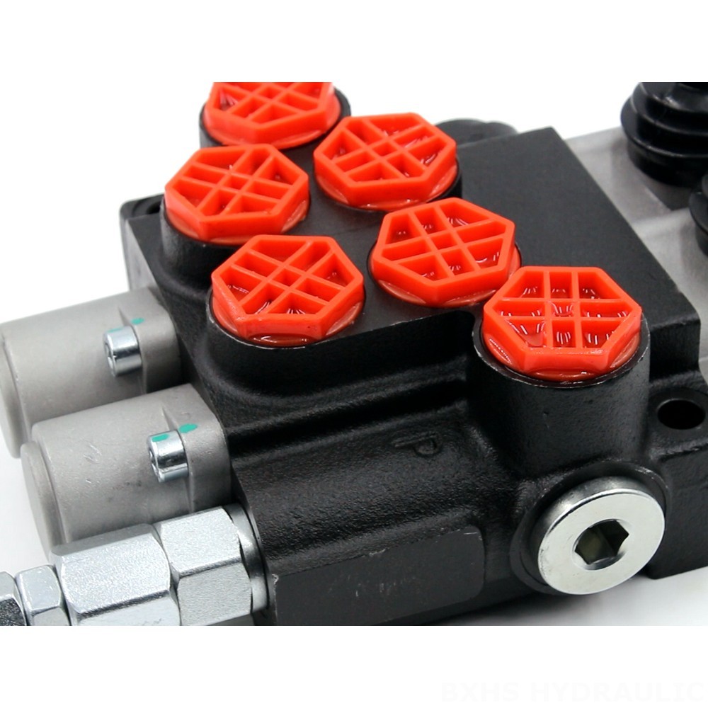 P40-G12 Manual 2 Spool Monoblock Directional Valve detail image