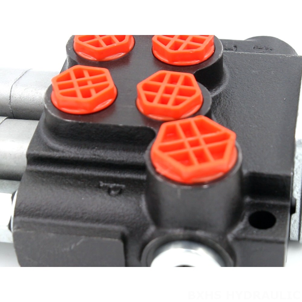 P40 Manual and Joystick 2 Spool Monoblock Directional Valve detail image
