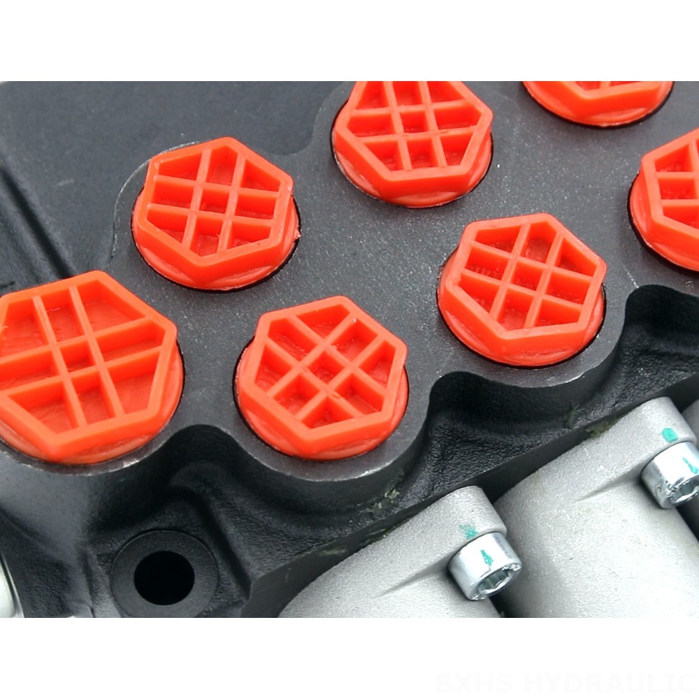 P40 Manual and Joystick 3 Spool Monoblock Directional Valve detail image