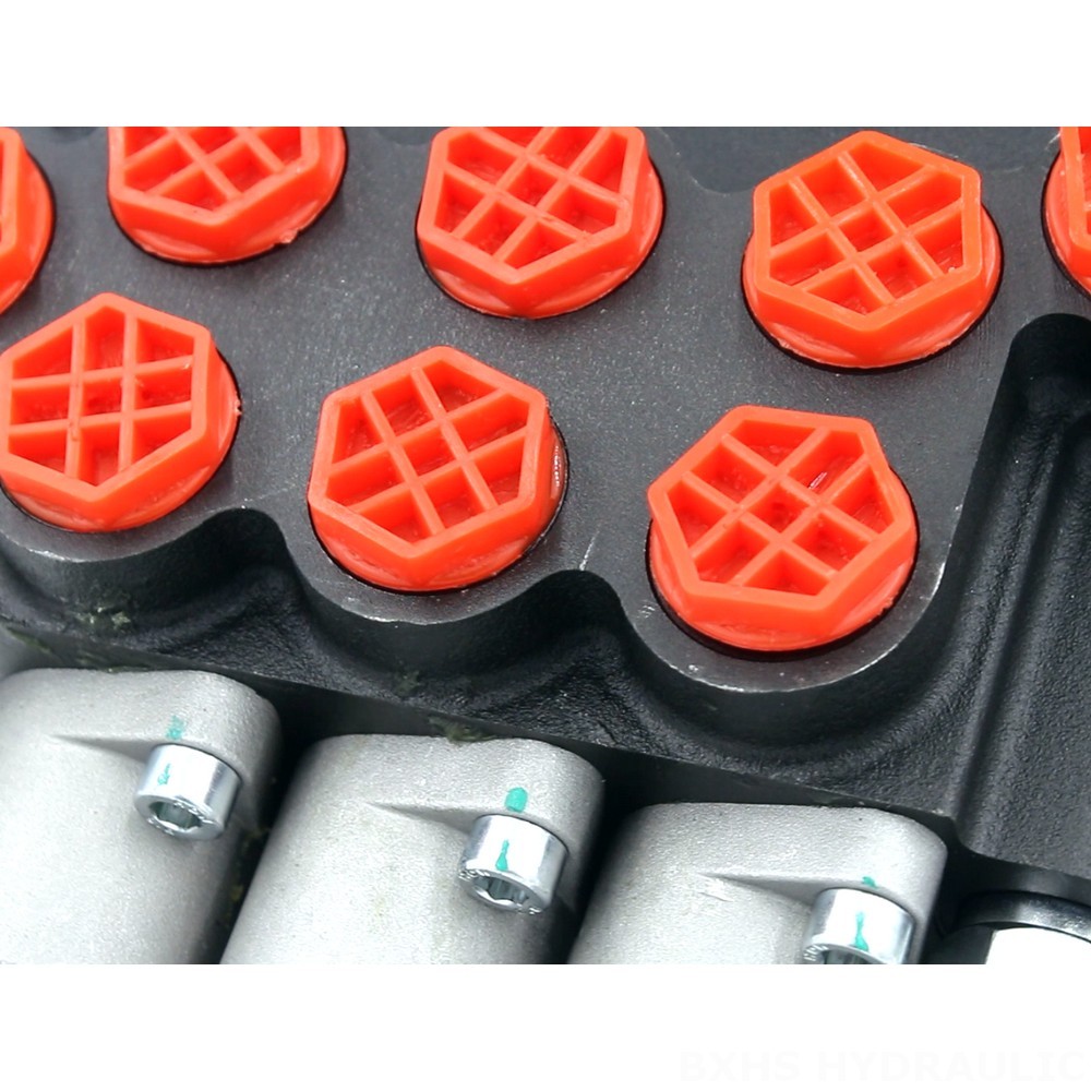 P40 Manual and Joystick 3 Spool Monoblock Directional Valve detail image