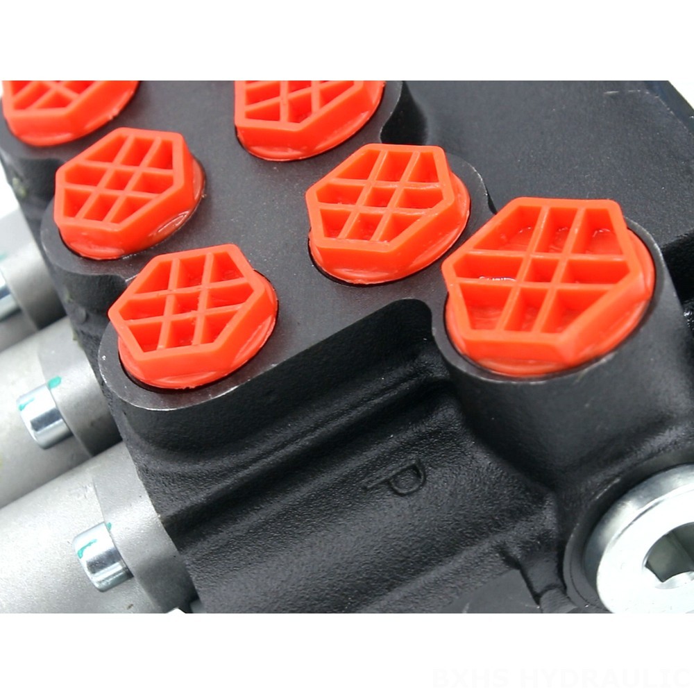 P40 Manual and Joystick 3 Spool Monoblock Directional Valve detail image