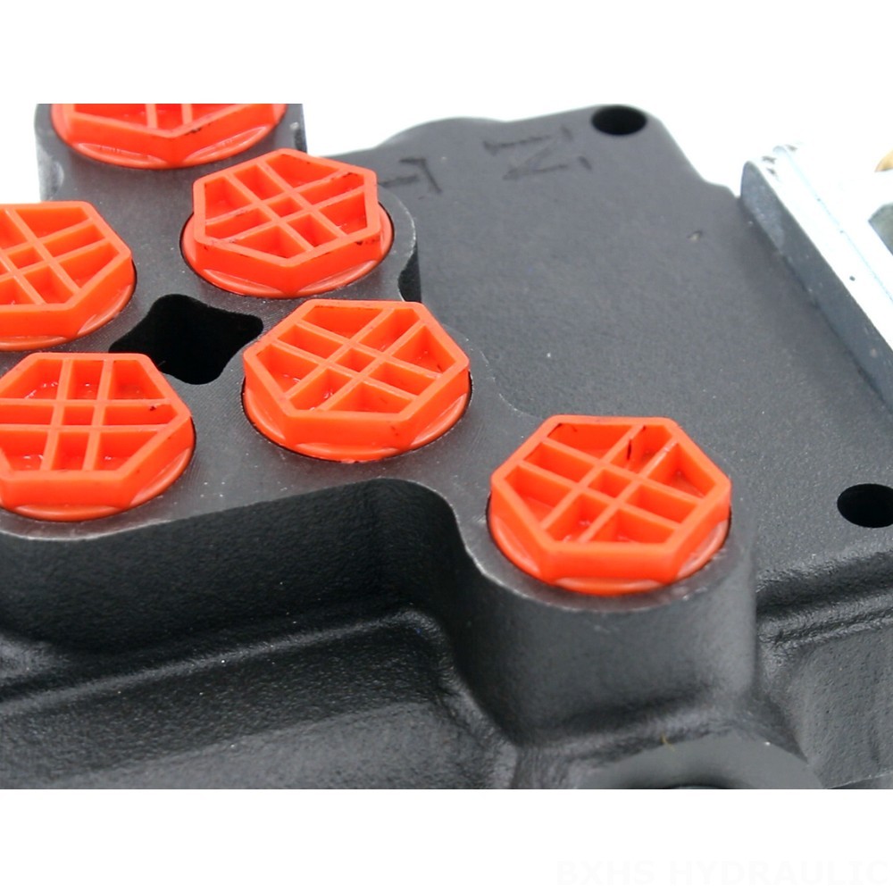 P80-G12-G34 Manual and Joystick 2 Spool Monoblock Directional Valve detail image