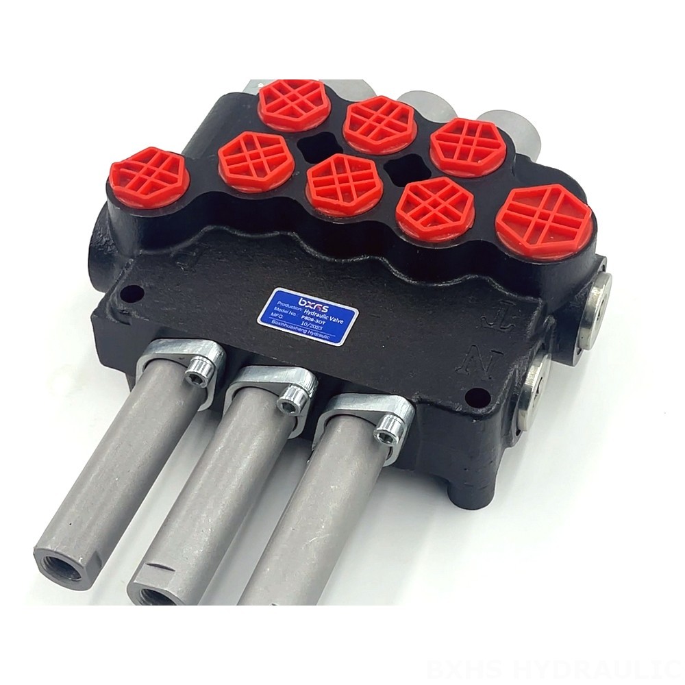 P80 Cable 3 Spool Monoblock Directional Valve detail image